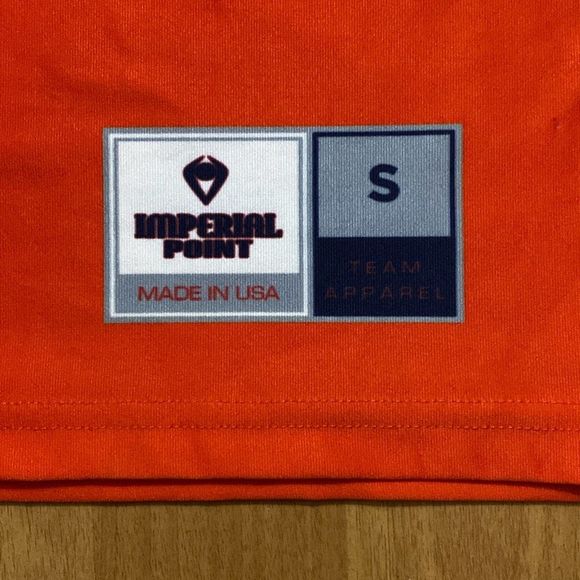Vintage University of Florida Gators Imperial Point Orange Jersey Made in USA - Picture 2 of 6